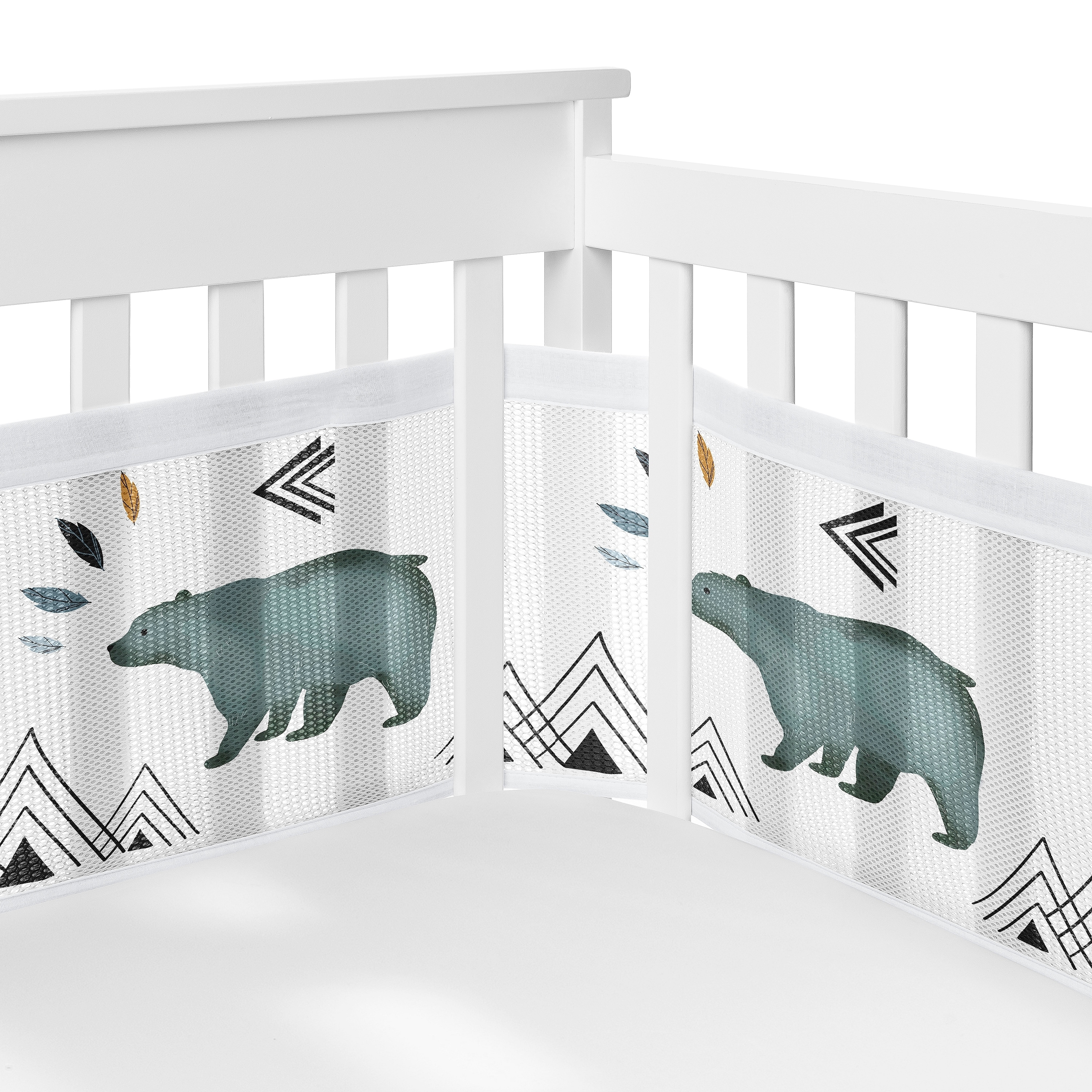 Mountain crib bedding best sale
